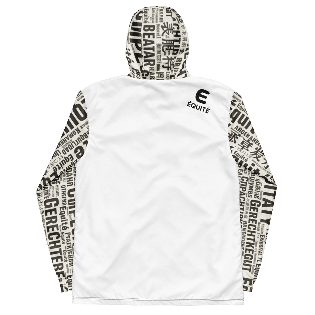 Coupe-vent Urbain Homme ÉQUITÉ B&W – Imperméable, Léger et Respirant