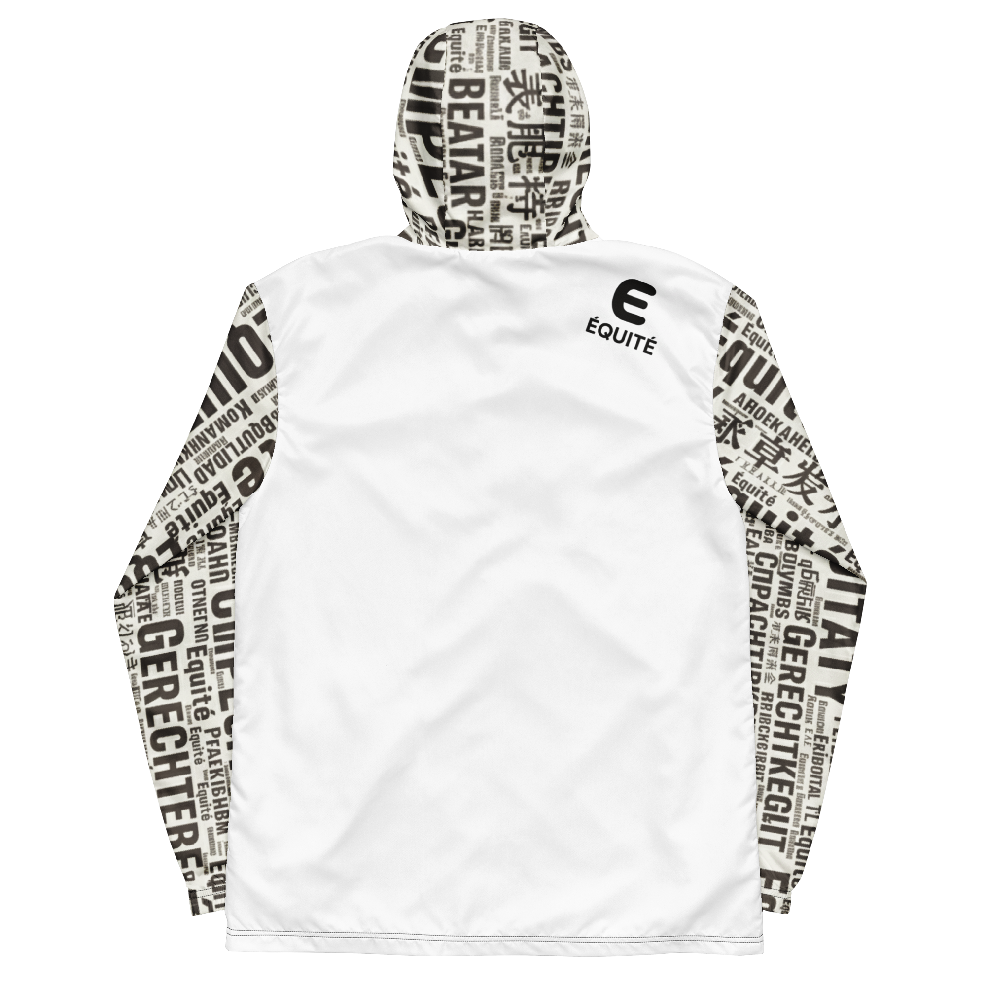 Coupe-vent Urbain Homme ÉQUITÉ B&W – Imperméable, Léger et Respirant