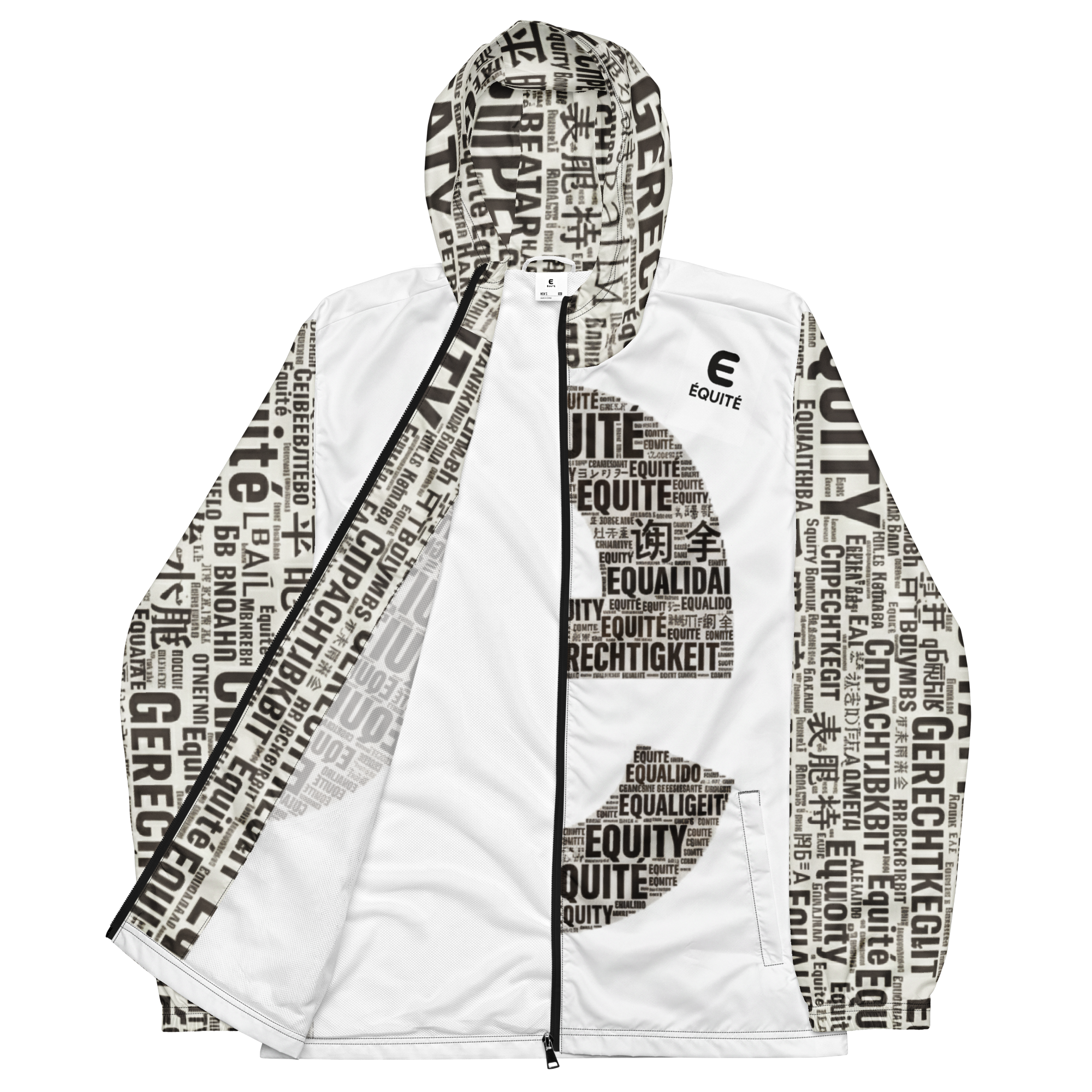 coupe vent unisexe urbain équité