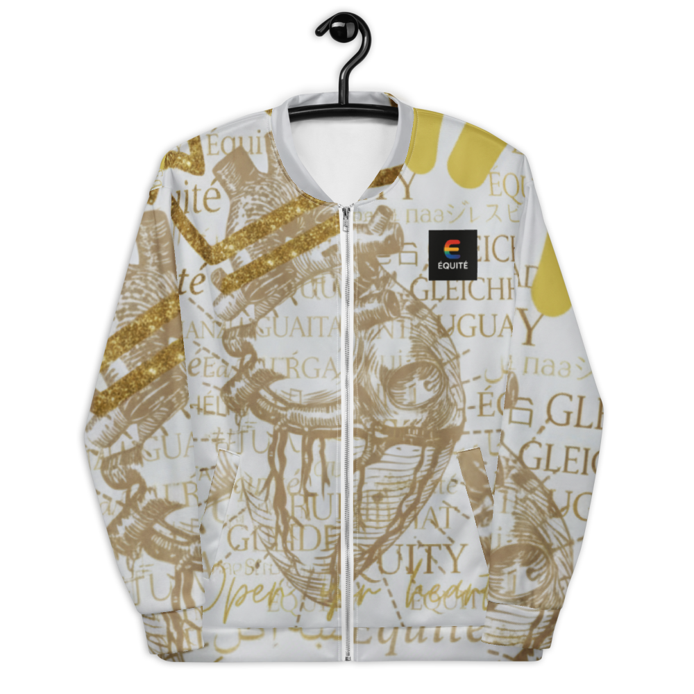 Veste de bombardier unisexe Open your heart