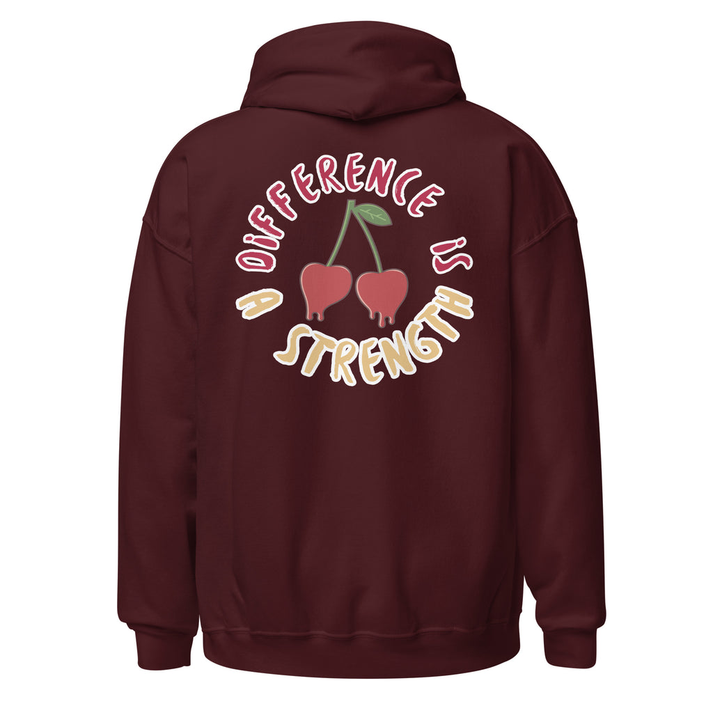 sweat a capuche unisexe équité marron